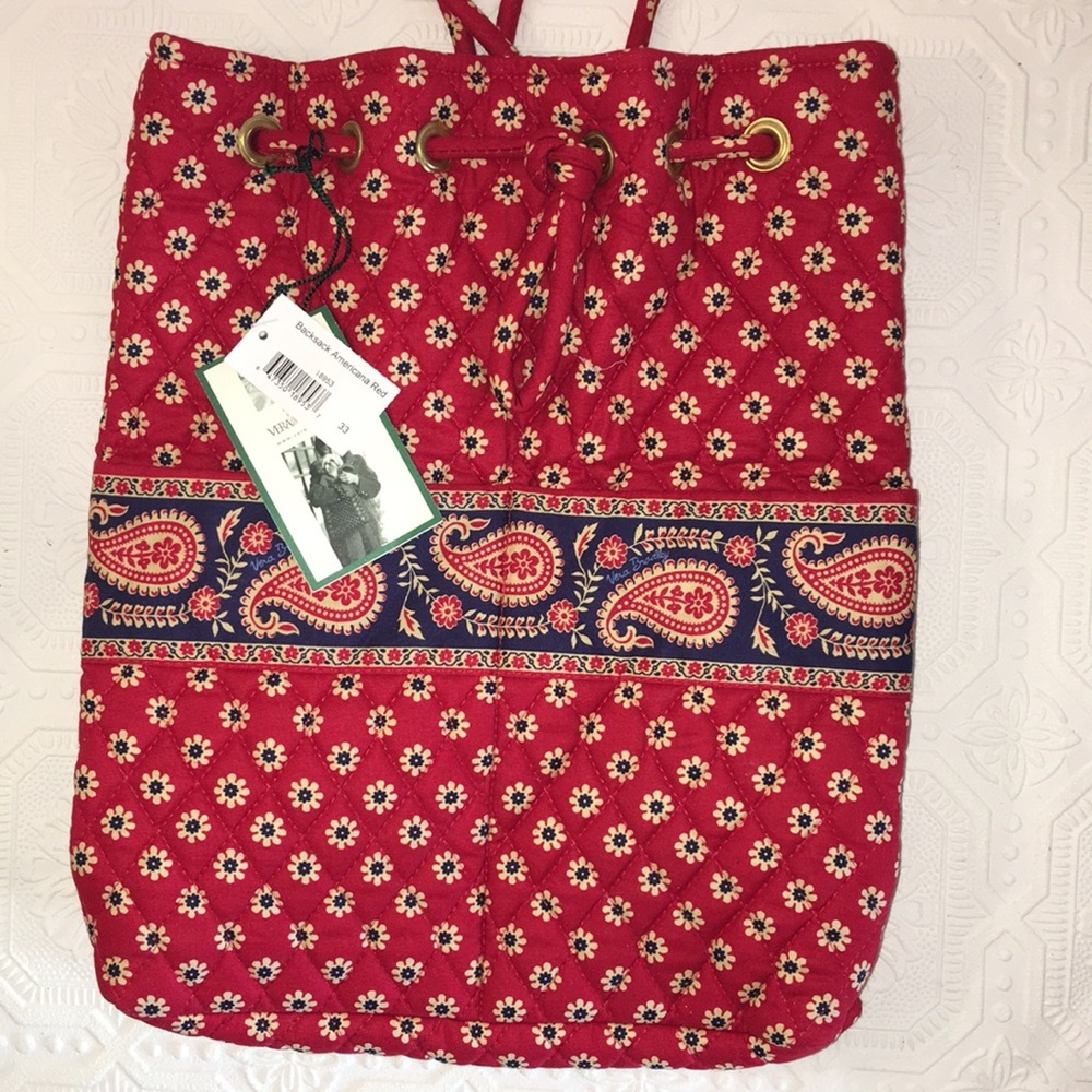 Vera Bradley Vintage Backsack